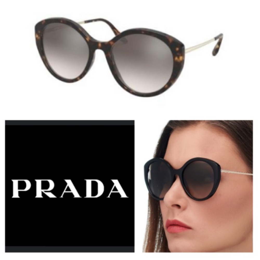 Prada SPR18XS sunnies in 2AU4P0 ‘Havana’